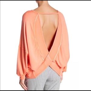 Free People Back It Up Pullover NWT